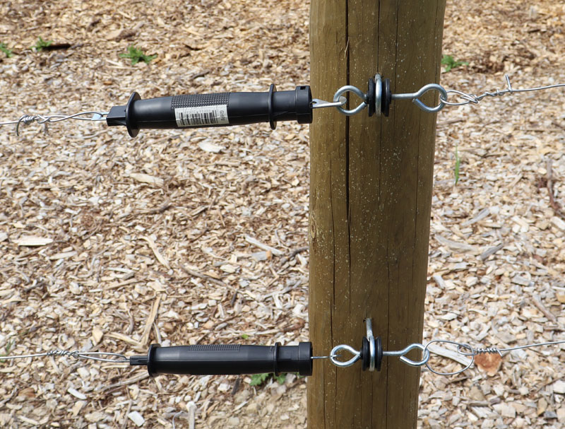 Gate handles and anchors