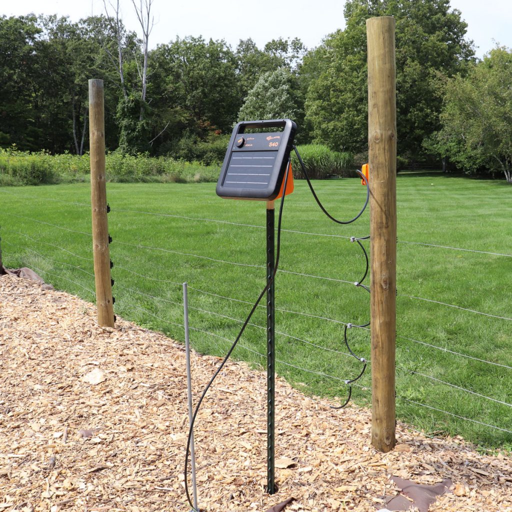 Solar charger in apiary