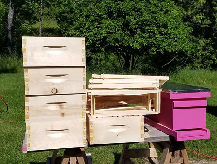 Assemble a hive body
